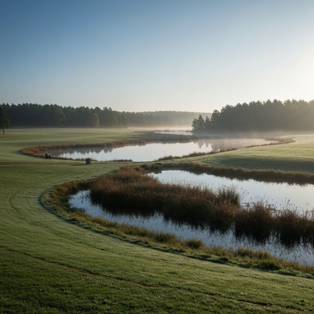 Serene natural environment conveying well-being and tranquility